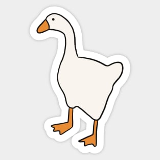 silly goose Sticker